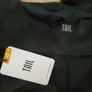 Tail Midnight Black Performance Leggings